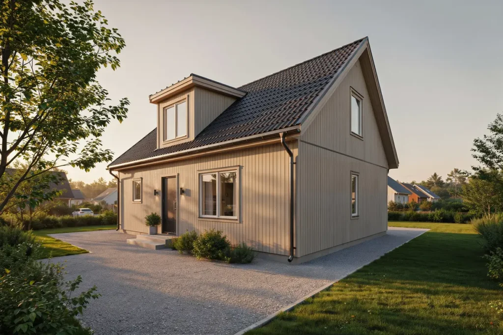 uppf rande av attefallshus med loft i teckomatorp sval v